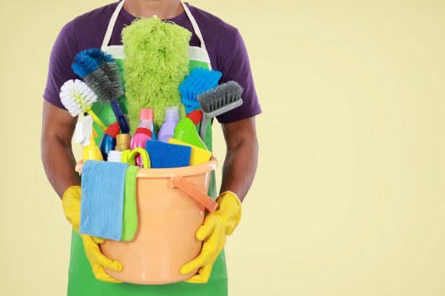 Professional oven cleaner in Stockwell deep cleaning a kitchen oven