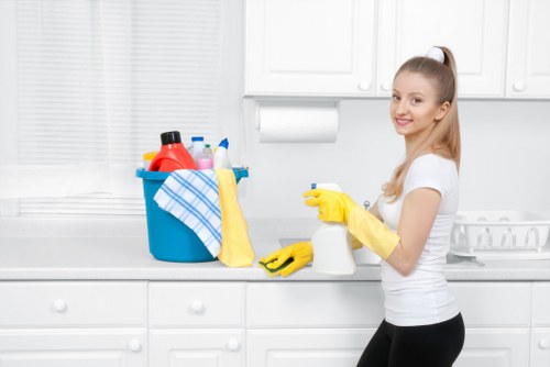 Professional deep cleaning in a Stockwell kitchen