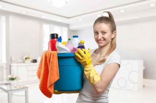 Deep cleaning tasks carried out by cleaners in Stockwell