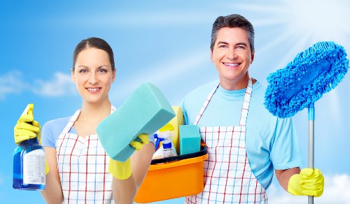 Clean, organized wardrobe items returned from Stockwell Cleaners